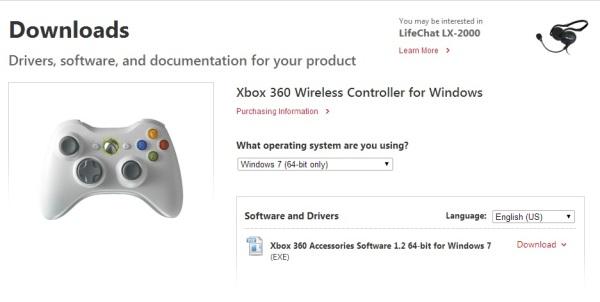 Xbox 360 controller driver windows 76